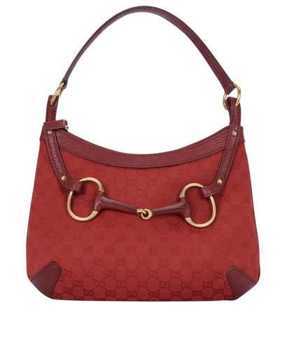 Gucci GG Horsebit Shoulder Bag, &pound;175, Front view